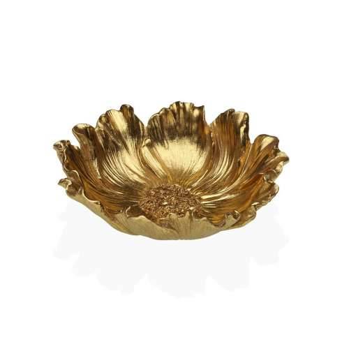 Stolni ukras Versa zlatan Cvijet 17 x 5,2 x 17,5 cm Cijena