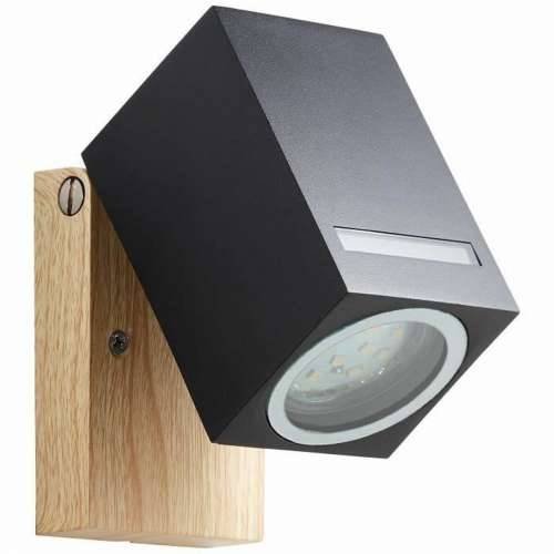 Rasvjetna tijela za zid Brilliant Galeni Crna Prirodno Metal Kristal 20 W GU10 Cijena