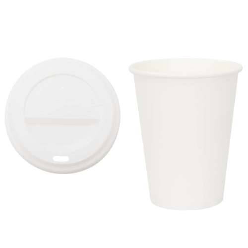 papirnate šalice za kavu s poklopcem 1000 kom 12 oz 300 ml - 1 300 ml Cijena
