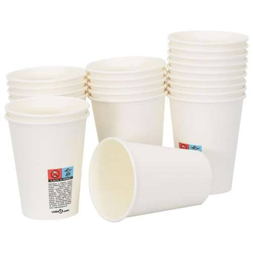 papirnate šalice za kavu s poklopcem 1000 kom 12 oz 300 ml - 1 300 ml Cijena