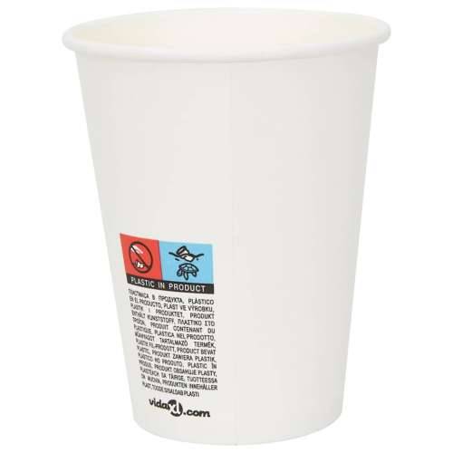 papirnate šalice za kavu s poklopcem 1000 kom 12 oz 300 ml - 1 300 ml Cijena