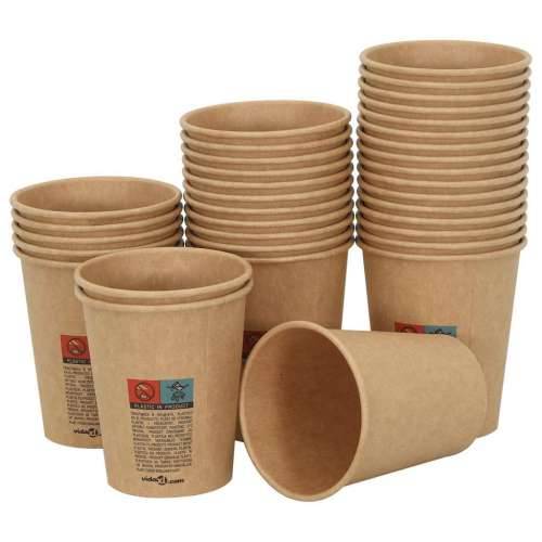 papirnate šalice za kavu s poklopcima 1000 kom 8 oz 200 ml - 1 200 ml Cijena