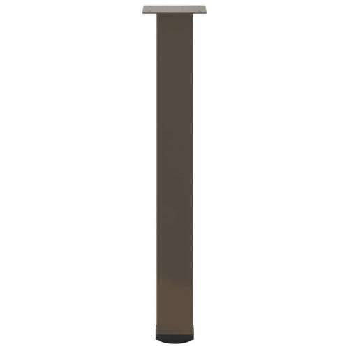 Noge za konzolni stol 4 kom. Prirodni čelik 72-74 cm Čelik - Prirodna 72-74 cm (80 mm) 1 Cijena