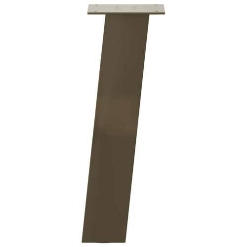 Noge za klub stolić 4 kom. Prirodni čelik 30 cm Čelik - Prirodna 30 cm (80 mm) 1 Cijena