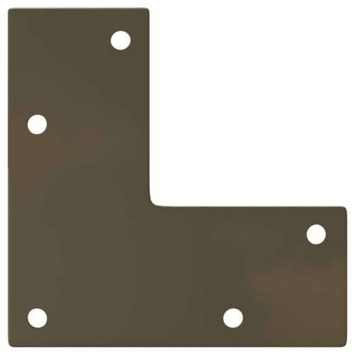Noge za klub stolić konusnog oblika 4 kom prirodni čelik 42-43 cm čelik - Prirodna 42-43 cm 1 Cijena