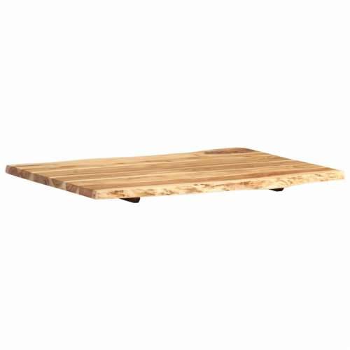 Stolna ploča od masivnog bagremovog drva 80 x (50-60) x 2,5 cm - 80 x 60 x 2.5 cm 1 Cijena