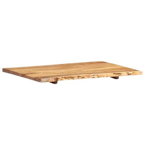 Stolna ploča od masivnog bagremovog drva 80 x (50-60) x 2,5 cm - 80 x 60 x 2.5 cm 1 Cijena