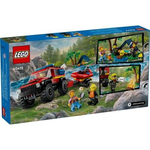 Playset Lego 60412 4x4 Fire Engine with Rescue Boat Cijena