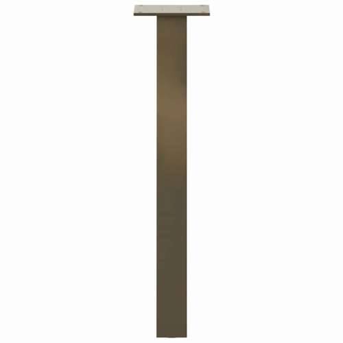 Noge za klub stolić 4 kom. Prirodni čelik 42 cm Čelik - Prirodna 42 cm (40 mm) 1 Cijena