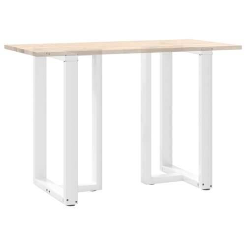 Noge za barski stol T-oblika 2 kom Bijele 60x35x(90-91) cm Čelik - Bijela 60 x 35 x (90-91) cm 1 Cijena
