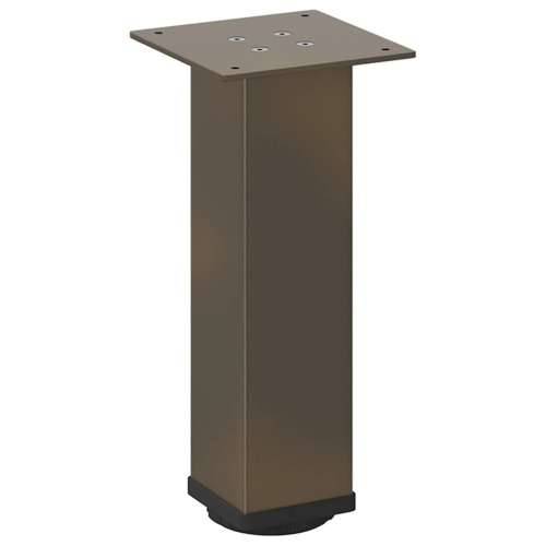 Noge za klub stolić 4 kom. Prirodni čelik 30-32 cm Čelik - Prirodna 30-32 cm (80 mm) 1 Cijena