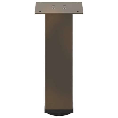Noge za klub stolić 4 kom. Prirodni čelik 30-32 cm Čelik - Prirodna 30-32 cm (80 mm) 1 Cijena