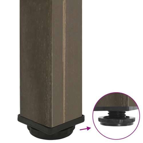 Noge za klub stolić 4 kom. Prirodni čelik 30-32 cm Čelik - Prirodna 30-32 cm (80 mm) 1 Cijena