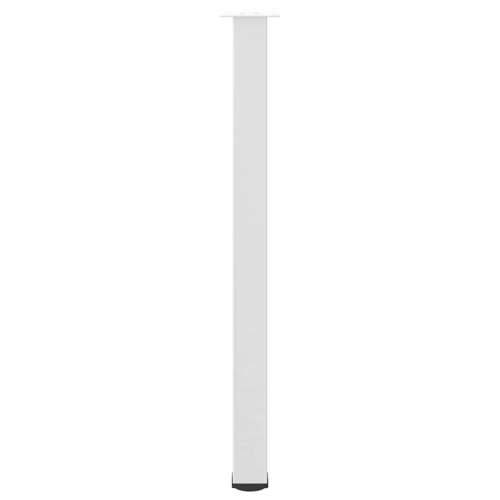 Noge za barski stol 4 kom Bijele 110-112 cm Čelične - Bijela 110-112 cm (80 mm) 1 Cijena
