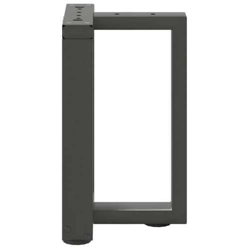 Noge za stolić T-oblika 2 kom antracit 38x25x(42-43) cm čelik - Antracit 38 x 25 x (42-43) cm 1 Cijena