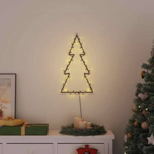 Božićna svjetla silueta božićnog drvca 80 LED toplo bijela - 34 x 60 cm 1 Cijena