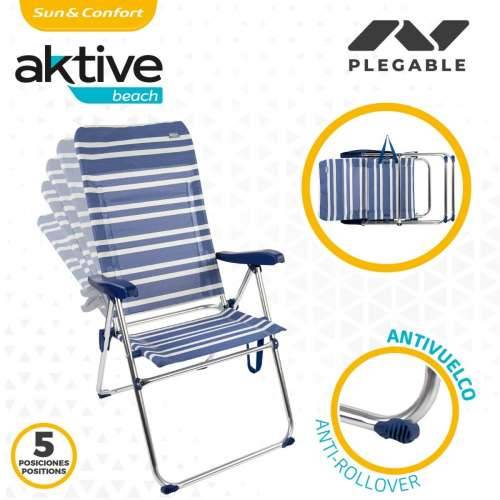 Sklopivu Stolicu Aktive Mykonos 47 x 108 x 66 cm (4 kom.) Cijena