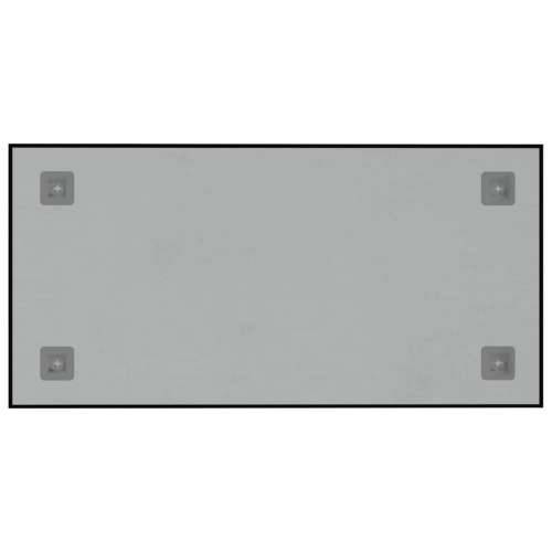 Zidna magnetna ploča crna 60 x 30 cm od kaljenog stakla - Crna 60 x 30 cm Cijena