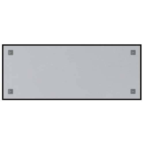 Zidna magnetna ploča crna 100 x 40 cm od kaljenog stakla - Crna 100 x 40 cm Cijena