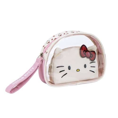 Putni Neseser Hello Kitty Roza 100 % Poliuretan Cijena