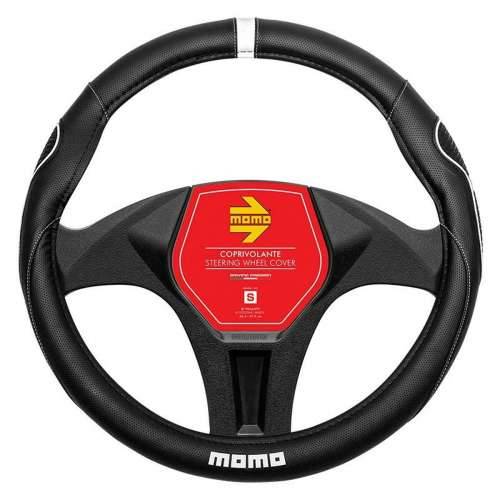 Prekrivač za volan MOMO MOMLSWC014BWS Crna/Bijela Ø 36 cm Cijena