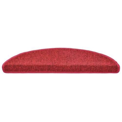 Prostirke za stepenice 30 kom bordeaux crvene 56x17x3 cm - Bordo crvena 56 x 17 x 3 cm 30 Cijena