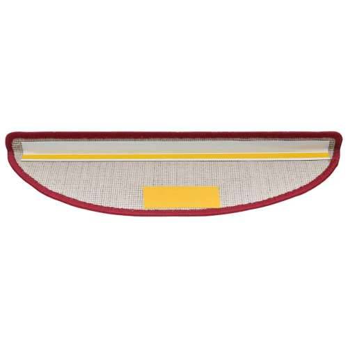 Prostirke za stepenice 30 kom bordeaux crvene 56x17x3 cm - Bordo crvena 56 x 17 x 3 cm 30 Cijena
