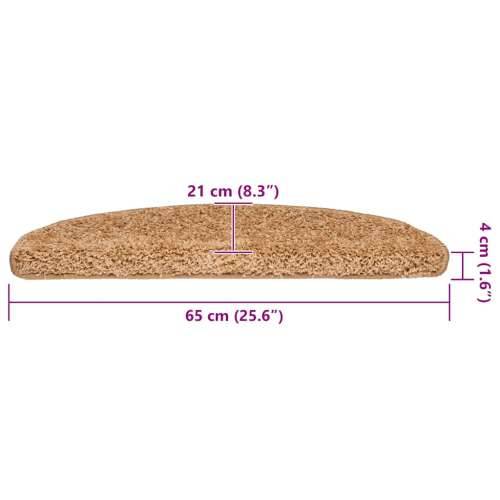 Prostirke za stepenice 30 kom bež 65x21x4 cm - Bež 65 x 21 x 4 cm 30 Cijena