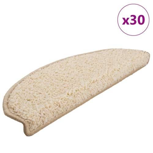 Prostirke za stepenice 30 kom krem 65x21x4 cm - Krema 65 x 21 x 4 cm 30 Cijena