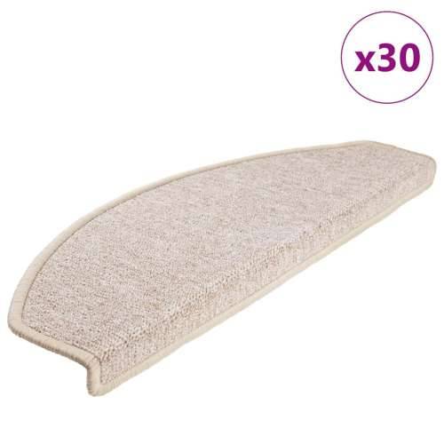 Prostirke za stepenice 30 kom Taupe 65x24x4 cm - Sivo-smeđa 65 x 24 x 4 cm 30 Cijena