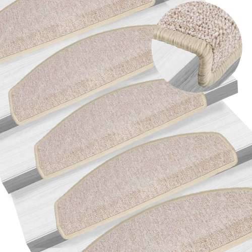 Prostirke za stepenice 30 kom Taupe 65x24x4 cm - Sivo-smeđa 65 x 24 x 4 cm 30 Cijena