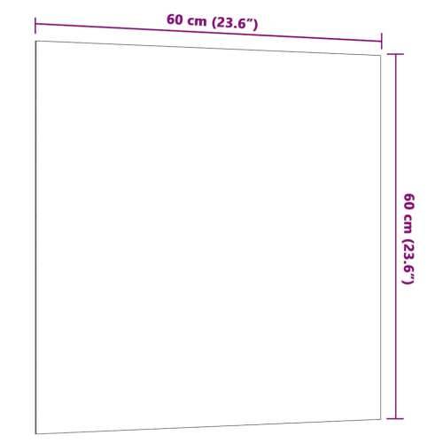Zidna magnetna ploča bijela 60x60 cm od kaljenog stakla - Bijela 60 x 60 cm Cijena