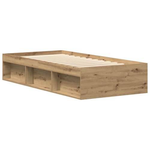 Okvir kreveta bez madraca boja hrasta artisan 100x200 cm - hrast artisan 100 x 200 cm Cijena