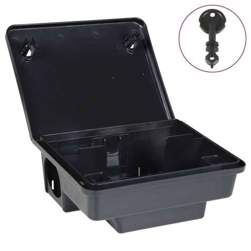 Zamke za miševe 6 kom crne 23x19x9,5 cm - 6 Cijena