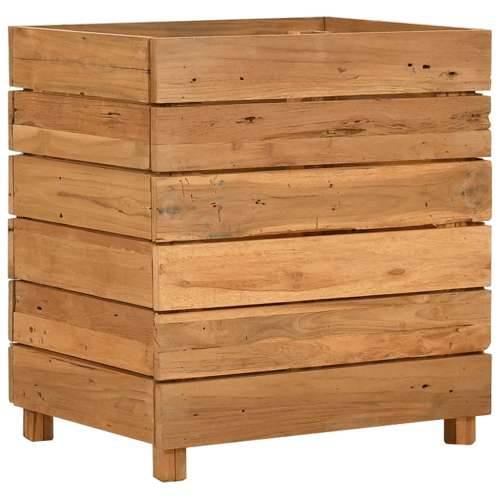 Povišena gredica 50 x 40 x 55 cm reciklirana tikovina i čelik - 50 x 40 x 55 cm 1 Cijena