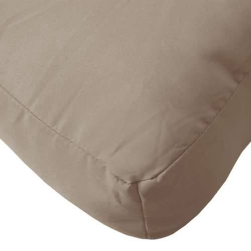 Jastuk za palete smeđesivi 60 x 60 x 12 cm od tkanine Cijena