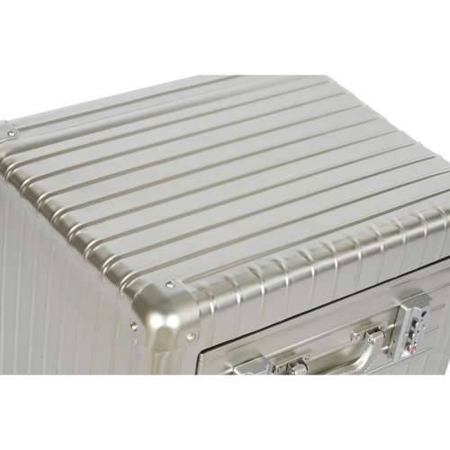 Noćni ormarić Home ESPRIT Srebrna Metal Drvo MDF 46 x 39 x 63 cm Cijena
