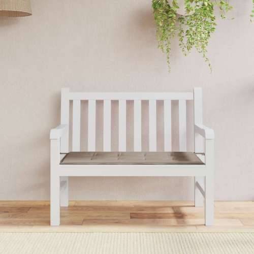 Jastuk za vrtnu klupu smeđesivi 100x50x4 cm tkanina Oxford - Sivo-smeđa 100 x 50 x 3 cm 1 Cijena