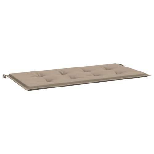 Jastuk za vrtnu klupu smeđesivi 100x50x4 cm tkanina Oxford - Sivo-smeđa 100 x 50 x 3 cm 1 Cijena