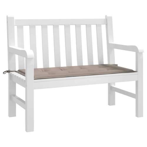 Jastuk za vrtnu klupu smeđesivi 100x50x4 cm tkanina Oxford - Sivo-smeđa 100 x 50 x 3 cm 1 Cijena