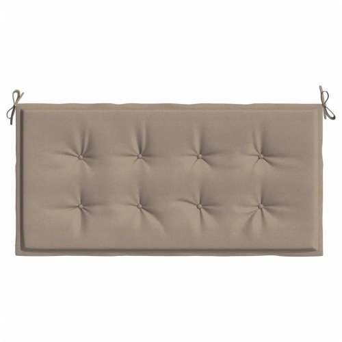 Jastuk za vrtnu klupu smeđesivi 100x50x4 cm tkanina Oxford - Sivo-smeđa 100 x 50 x 3 cm 1 Cijena