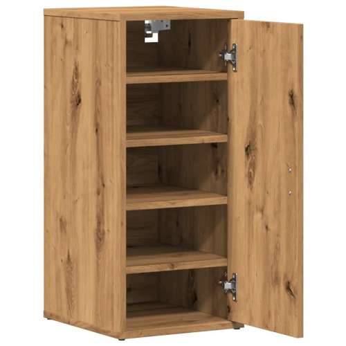 Ormari za cipele 2 kom Artisan hrast 32x35x70 cm - hrast artisan 31.5 x 35 x 70 cm 1 2x shoe cabinet with door Cijena