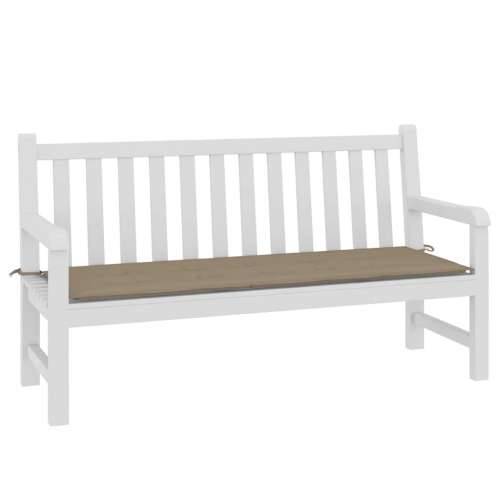 Jastuk za vrtnu klupu smeđesivi 150x50x4 cm tkanina Oxford - Sivo-smeđa 150 x 50 x 3 cm 1 Cijena
