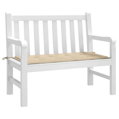 Jastuk za vrtnu klupu bež 120x50x4 cm od tkanine Oxford - Bež 120 x 50 x 3 cm 1 Cijena
