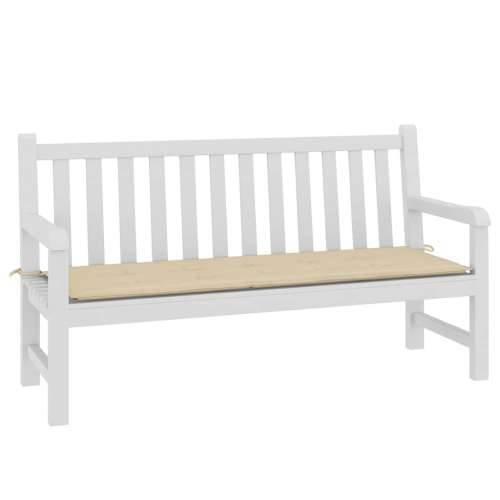 Jastuk za vrtnu klupu bež 150x50x4 cm od tkanine Oxford - Bež 150 x 50 x 3 cm 1 Cijena