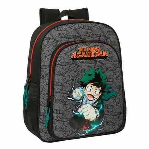 Školski Ruksak My Hero Academia Crna 32 X 38 X 12 cm Cijena