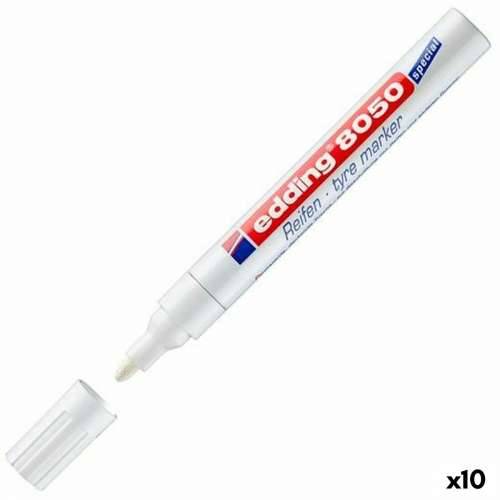 Trajni marker Edding E-8050 Tyre Marker Bijela (10 kom.) Cijena