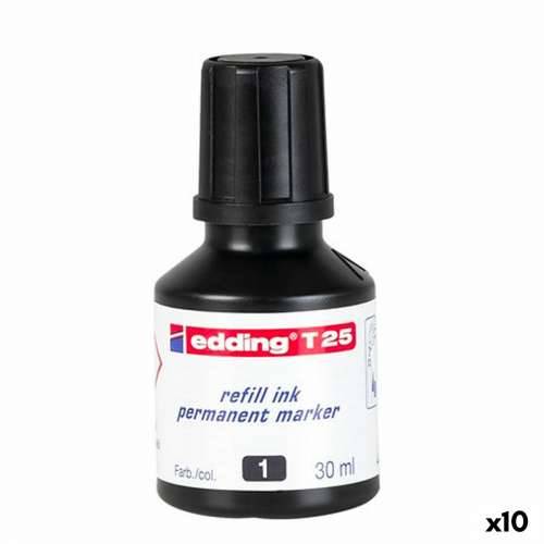 Tinta za dolijevanje Edding T25 trajan Crna 30 ml (10 kom.) Cijena