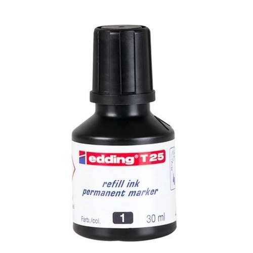 Tinta za dolijevanje Edding T25 trajan Crna 30 ml (10 kom.) Cijena