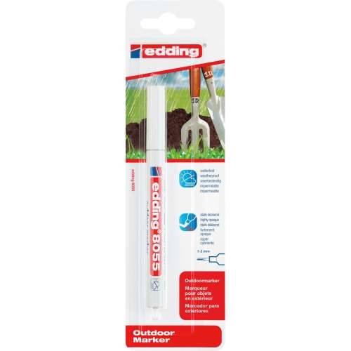 Trajni marker Edding 8055 Bijela 1-2 mm (5 kom.) Cijena